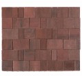 Плитка тротуарная BRAER Старый город Ландхаус Color Mix Закат h 60мм